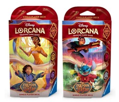 Disney Lorcana: Reign of Jafar Starter Deck - Set of 2